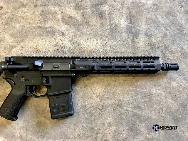 Garde Main Ar15 M Lok Gen3 10 5 Midwest Industries • Kjm Precision